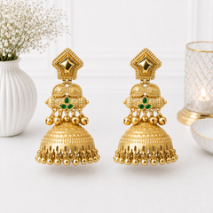Gulnaar Kashmiri Drop Earrings
