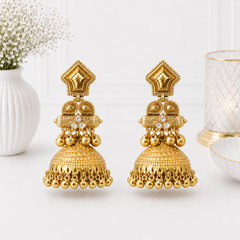 Gulnaar Kashmiri Drop Earrings