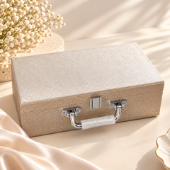 Rose Gold Bangle Storage Box - 2 Rows