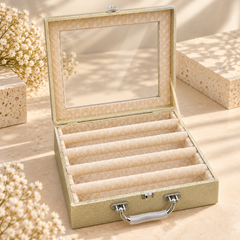 Gold Bangle Storage Box - 4 Rows