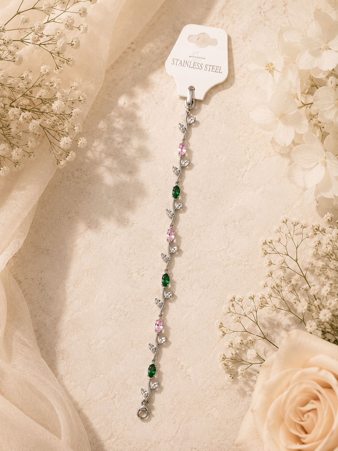 Tulip Bracelet - Pink