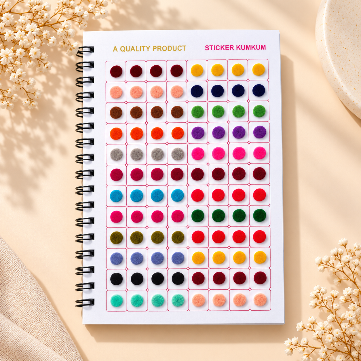 Navya Suhag Multicolour Bindi Book