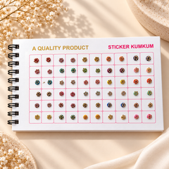 Multicolour Stone Bindi Book