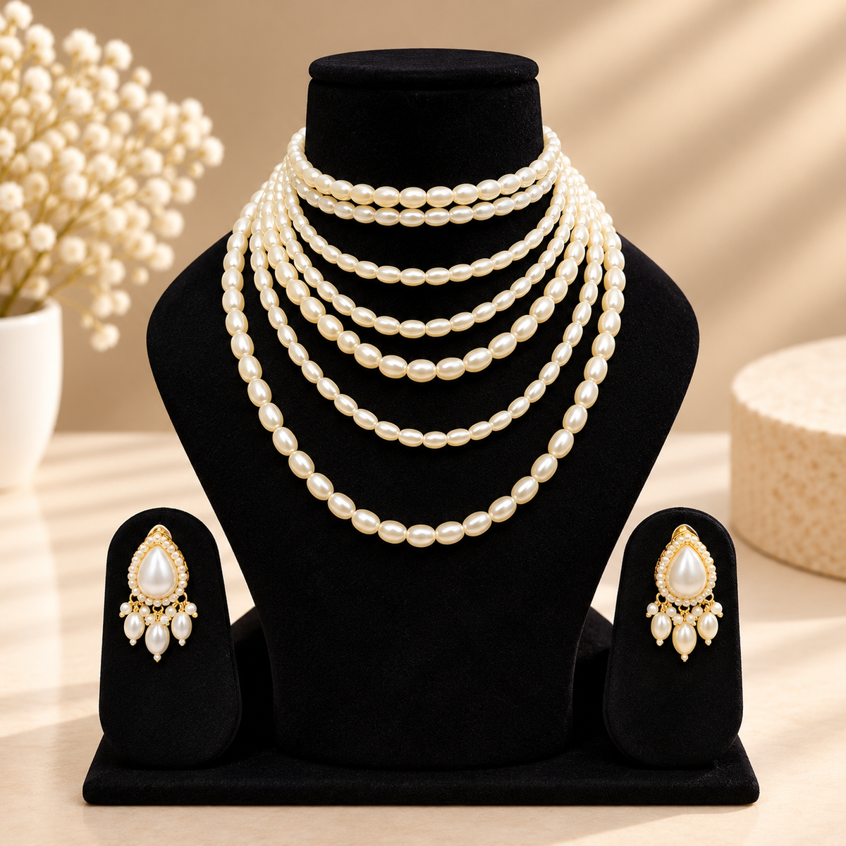 Pearl Cascade Set
