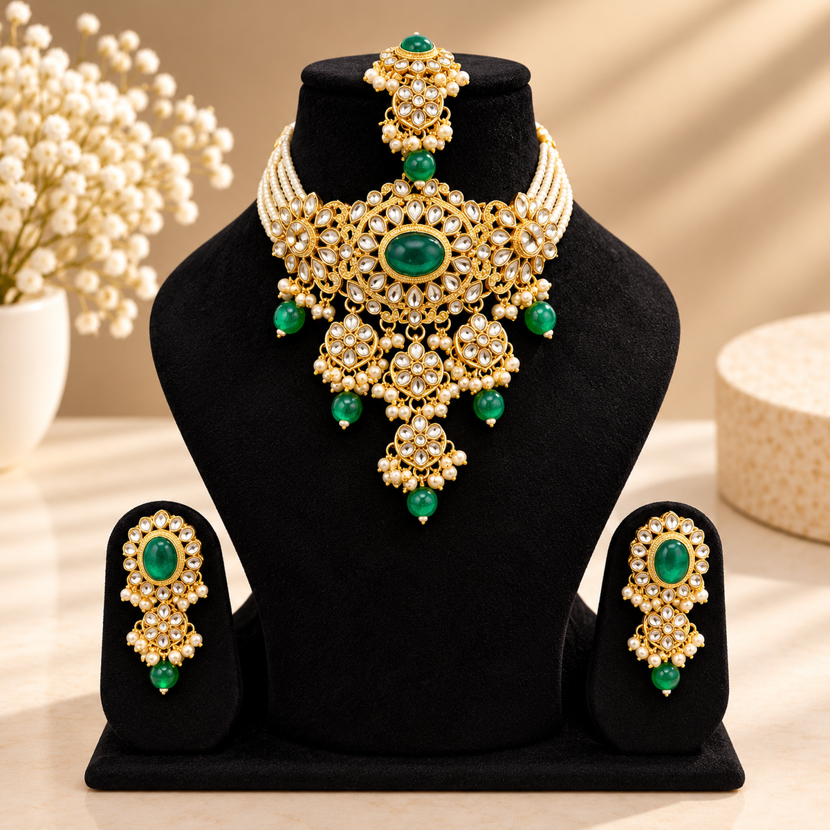 Zemer Emerald Set