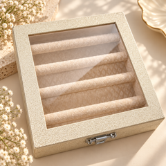 Gold Bangle Storage Box - 4 Rows