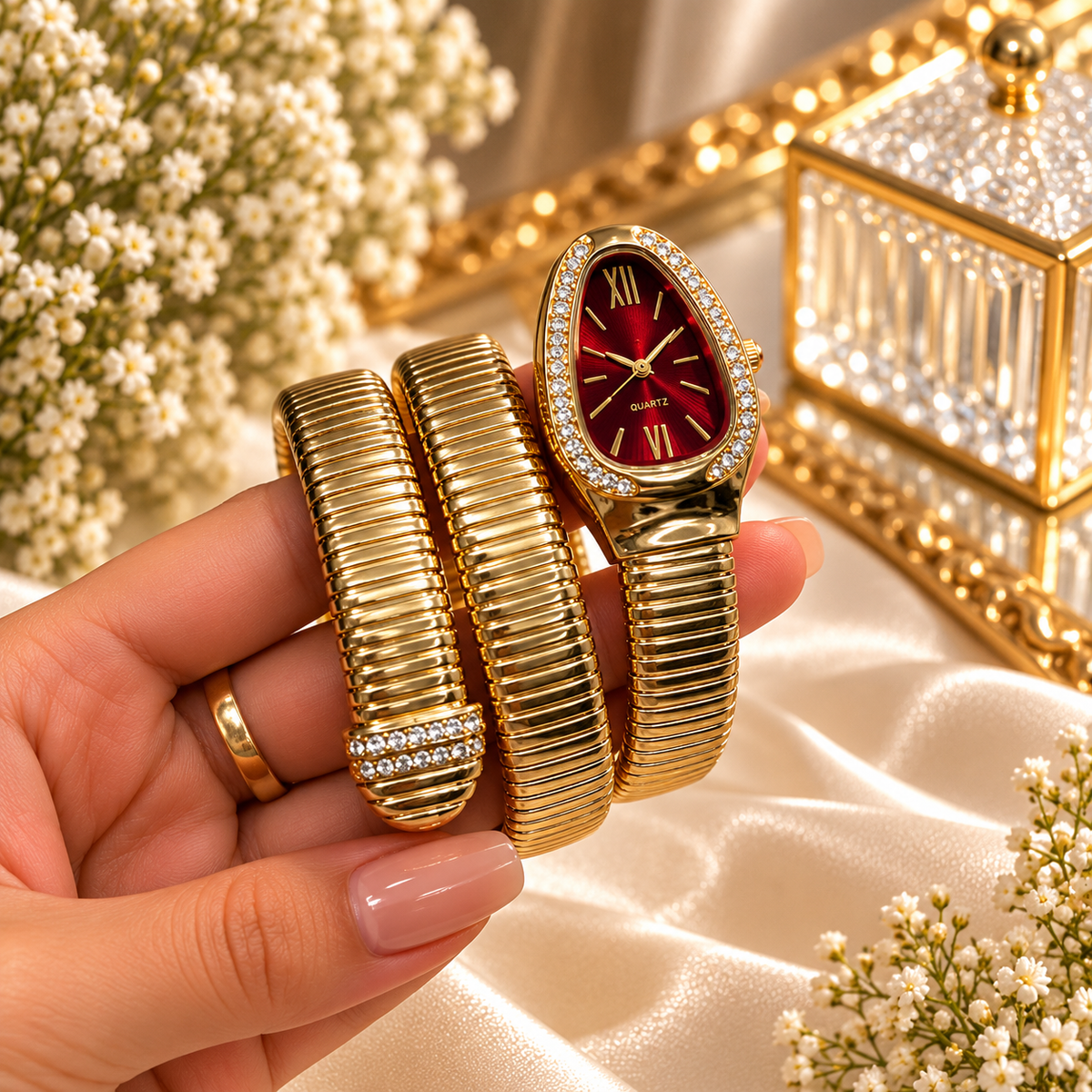 Ruby Serpentine Watch