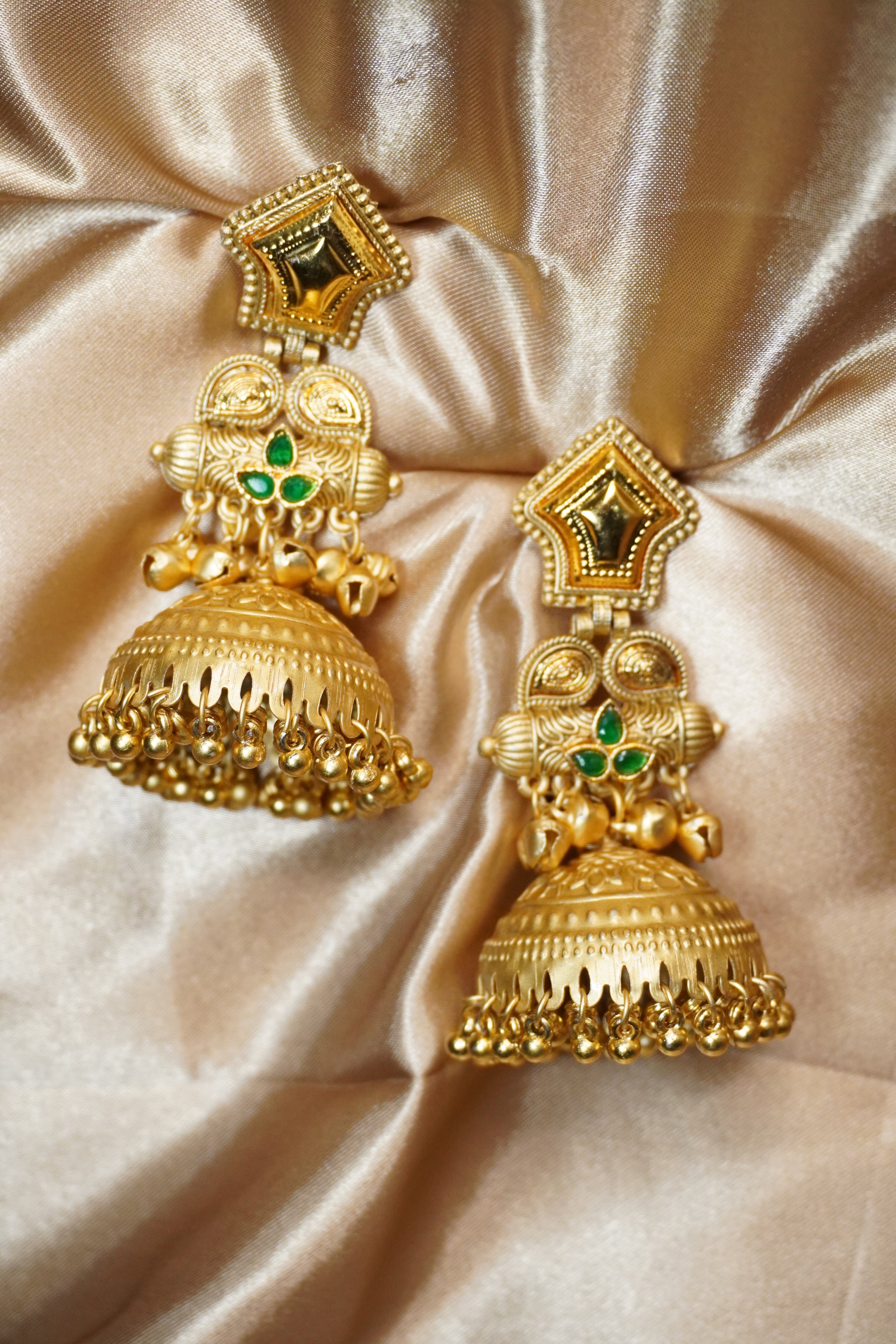 Gulnaar Kashmiri Drop Earrings