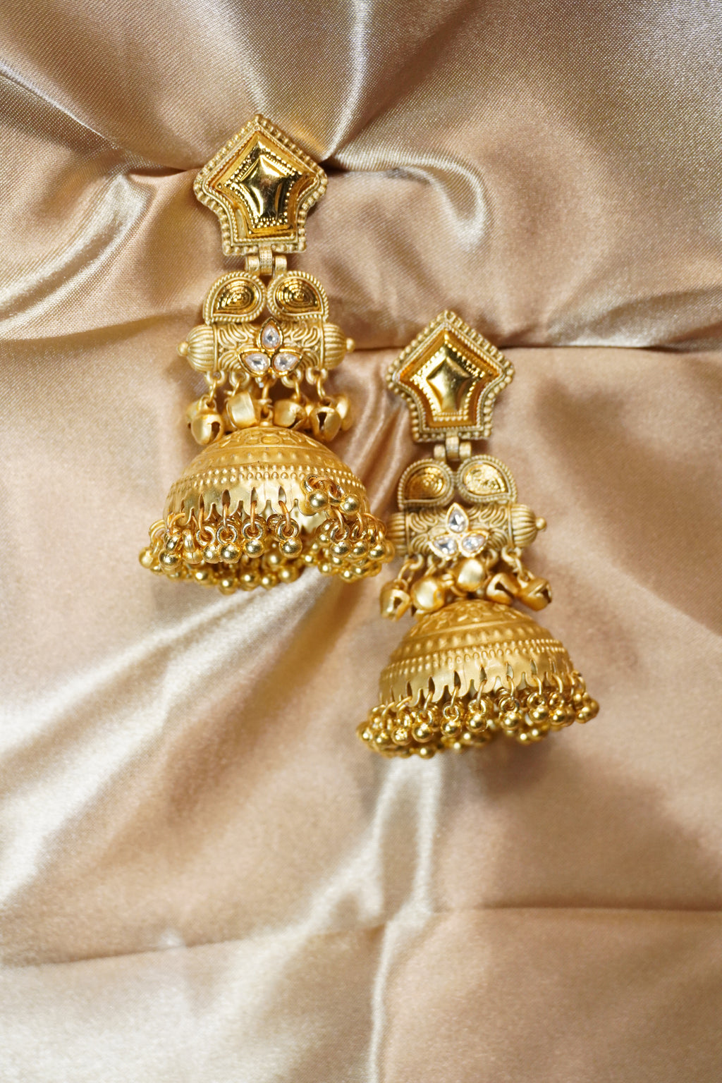 Gulnaar Kashmiri Drop Earrings