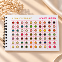 Multicolour Stone Bindi Book