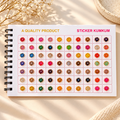 Multicolour Stone Bindi Book