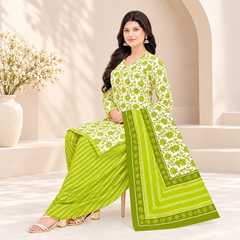 Meher Cotton Patiala Suit