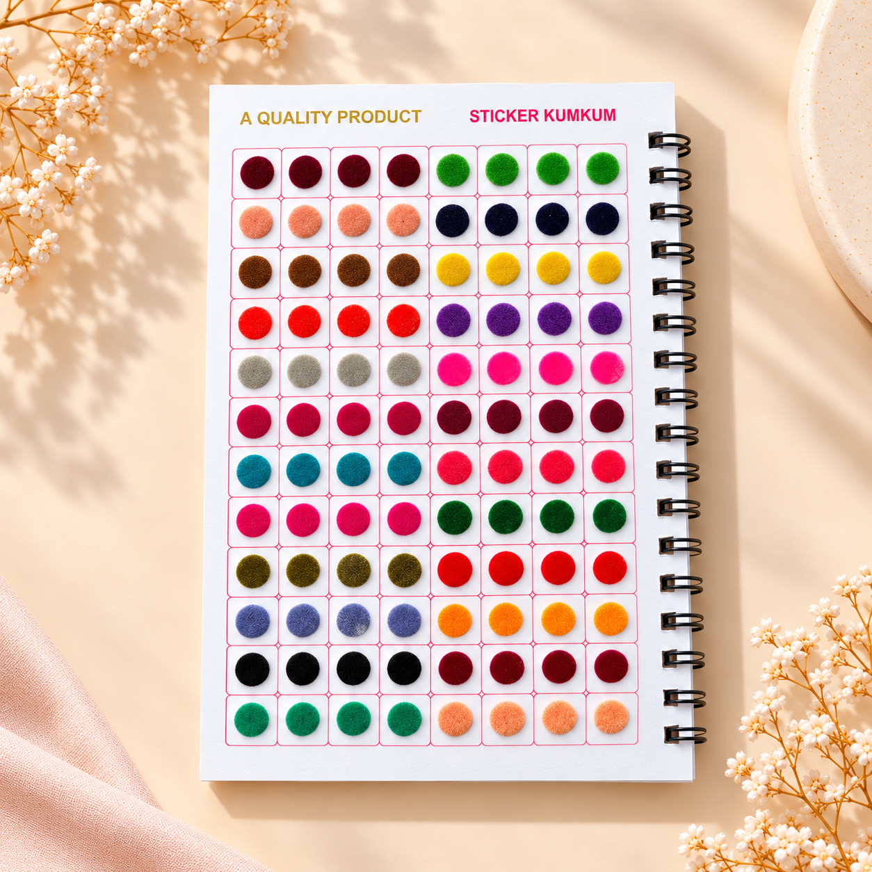 Navya Suhag Multicolour Bindi Book