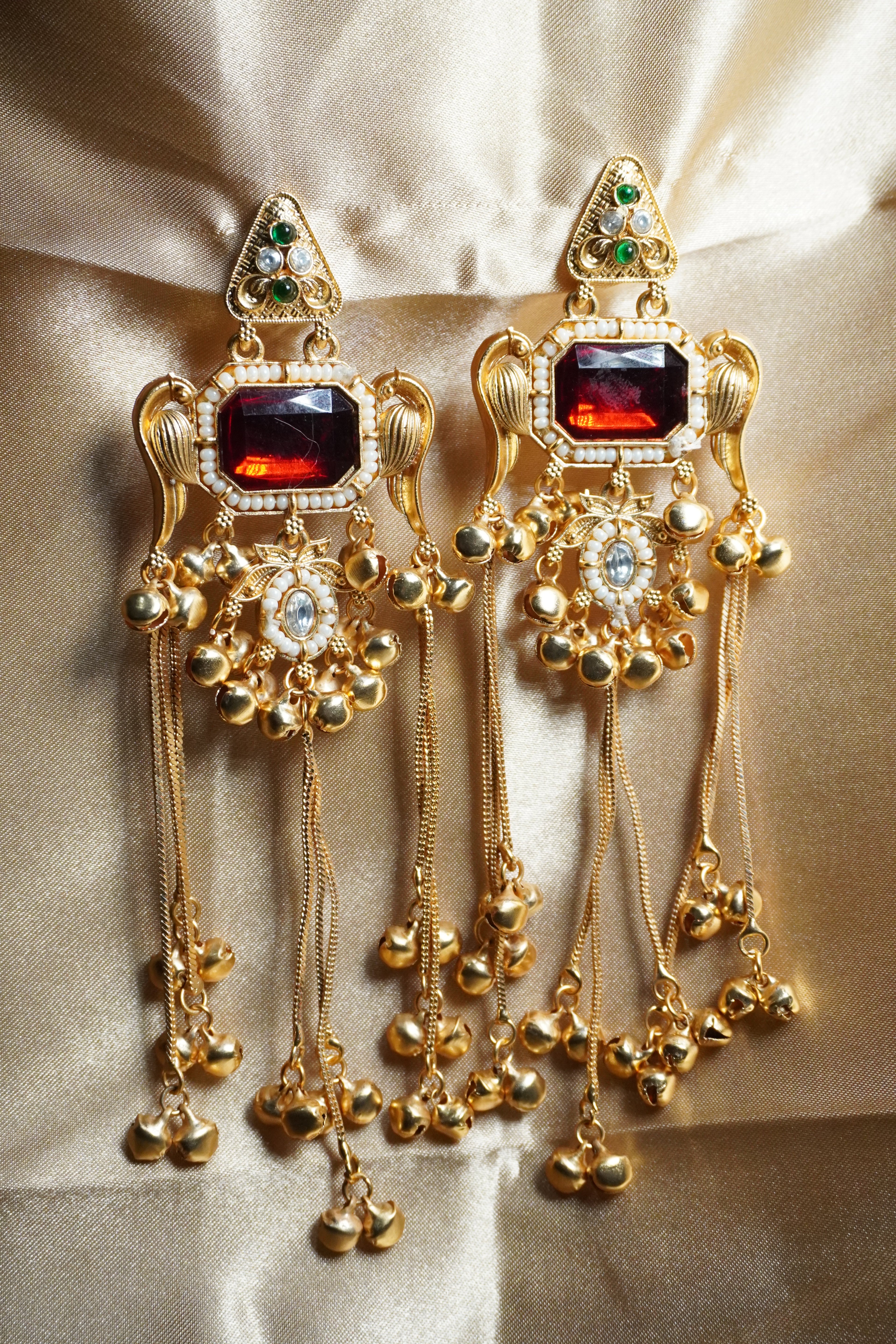 Zeenat Kashmiri Earrings